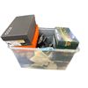 Image 1 : Box full of Pair of Shoes - includes Ecco/Handcrafted SAS Leather Shoes (Mixed Conditions)