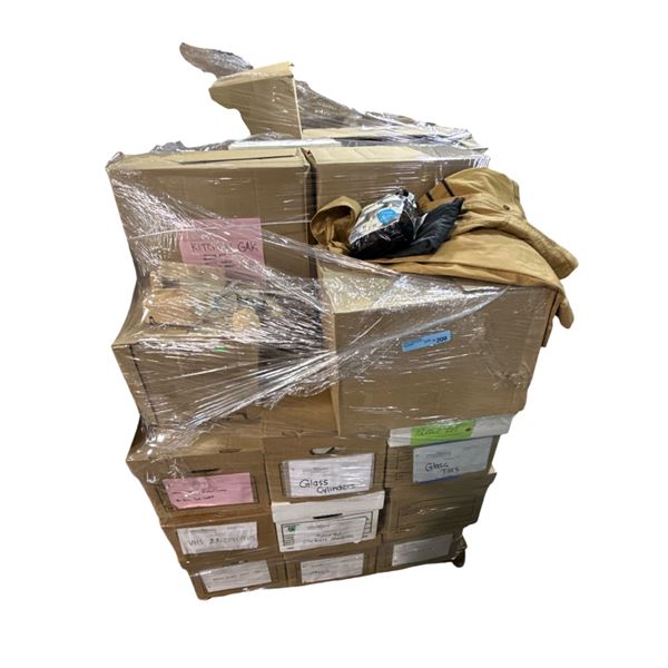 Movie Set Dec Pallet - includes Kitchen Ustencils/Accessories/Hardware & More