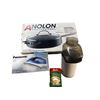 Image 1 : Group of 4 Small Appliances - includes Anolon Professional Covered Saute/Panasocis Steam Iron & More