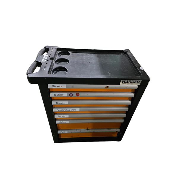 Harden 7-Drawers Trolly Tools