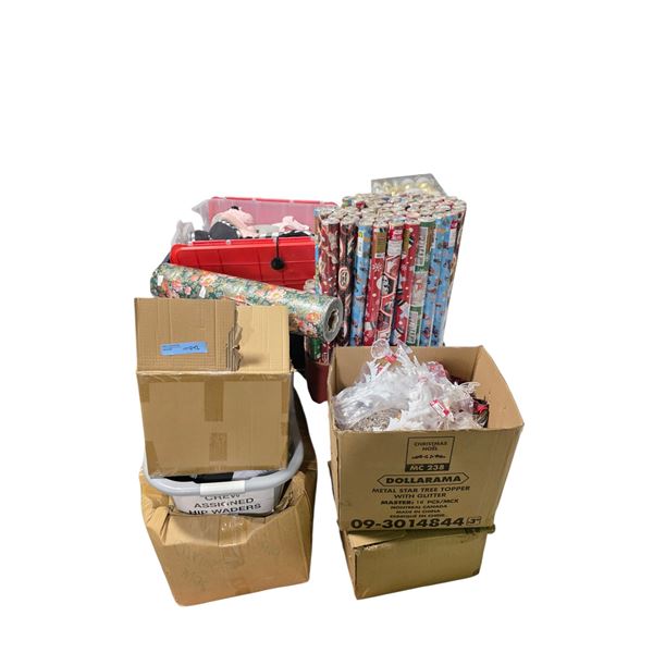 Pallet of Misc Items - Including Christmas, decor etc