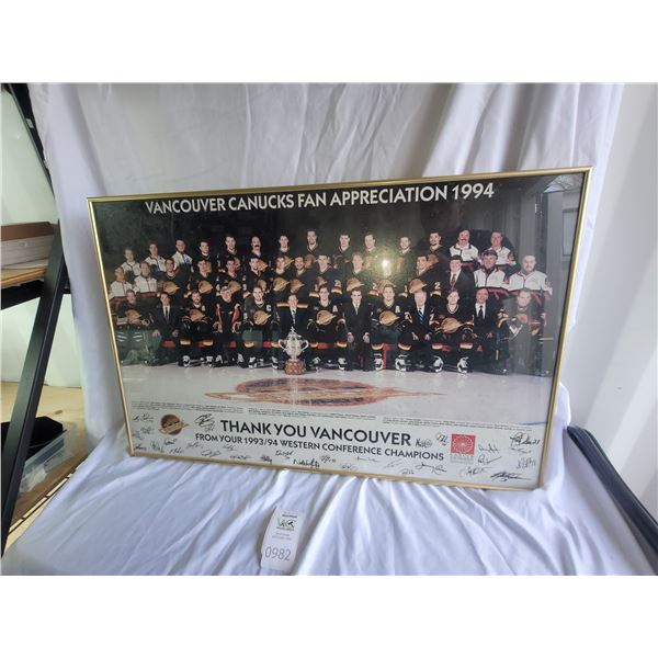 Vancouver Canucks Fan Appreciation 1994 B SC1