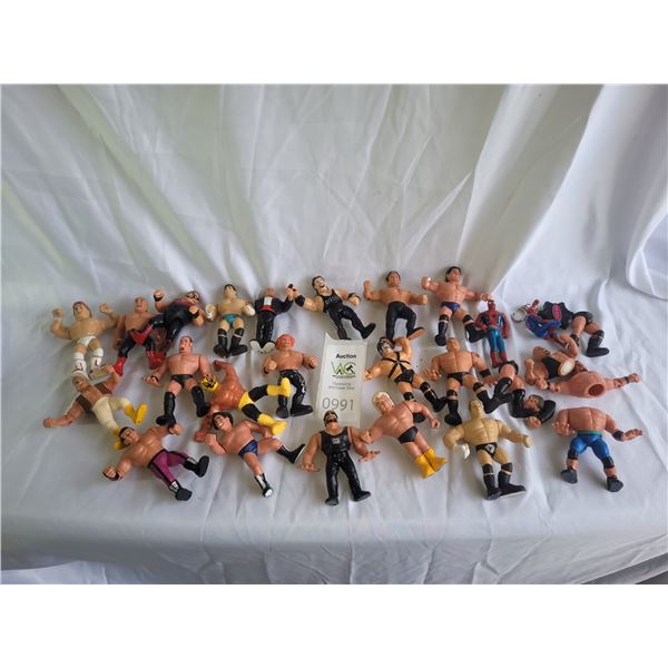 WWF Hasbro Wrestling Action Figurines 1990's A SC1