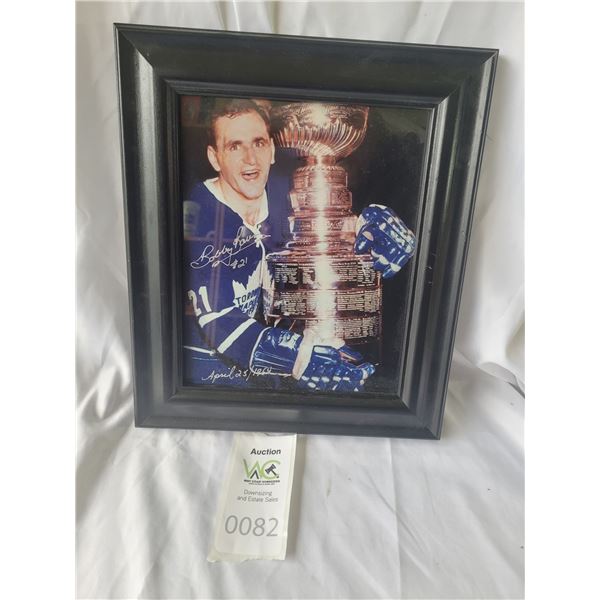 Signed Photo of Bobby Baun 1964 A -SC2