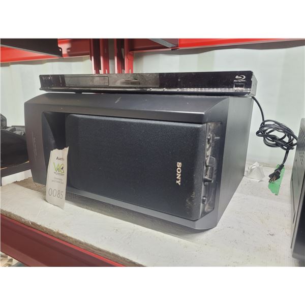 Sony Sub Woofer & Blue Ray B SC2