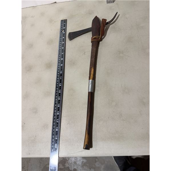 Ceremonial axe, Gogo tribe, wood, steel, Tanzania.