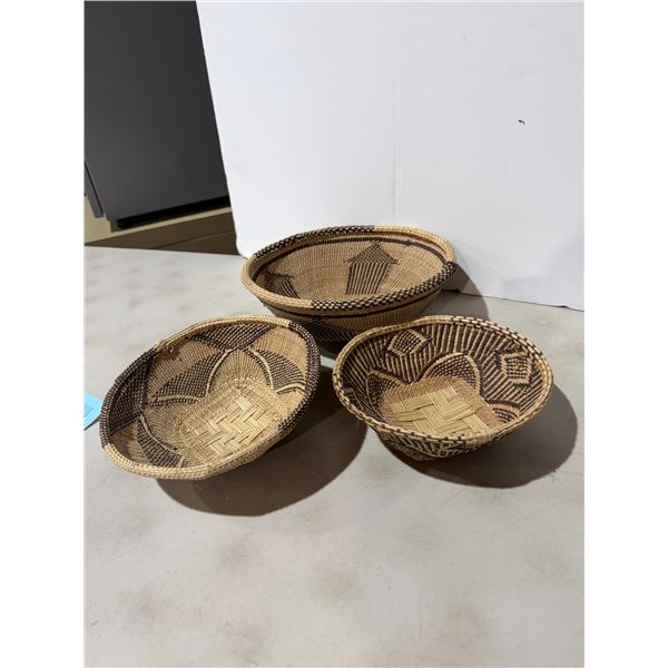 Woven baskets