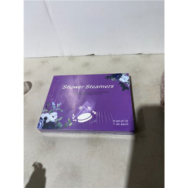 Shower steamers new/sealed
