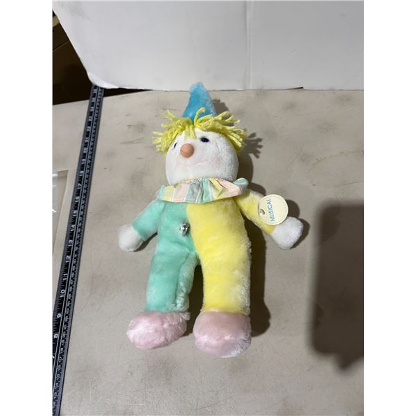 Musical clown, doll