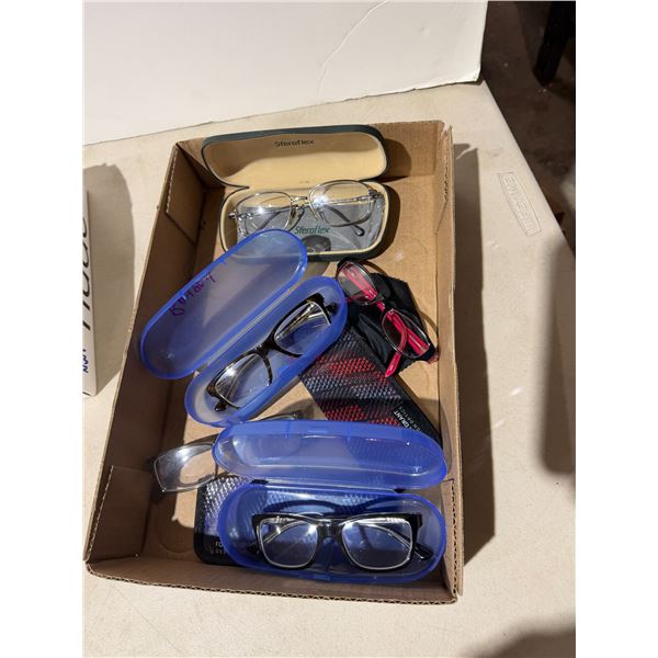 Assorted glasses/frames Ray-Ban and other others