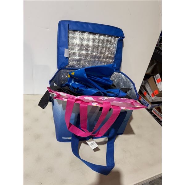 Cooler bag and reusable bags