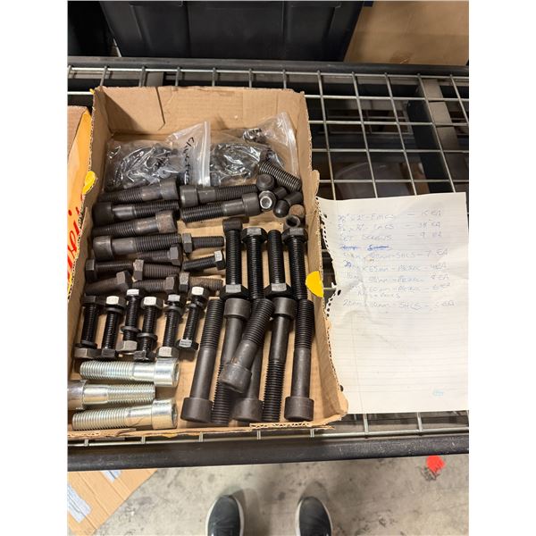 Assorted screws and bolts