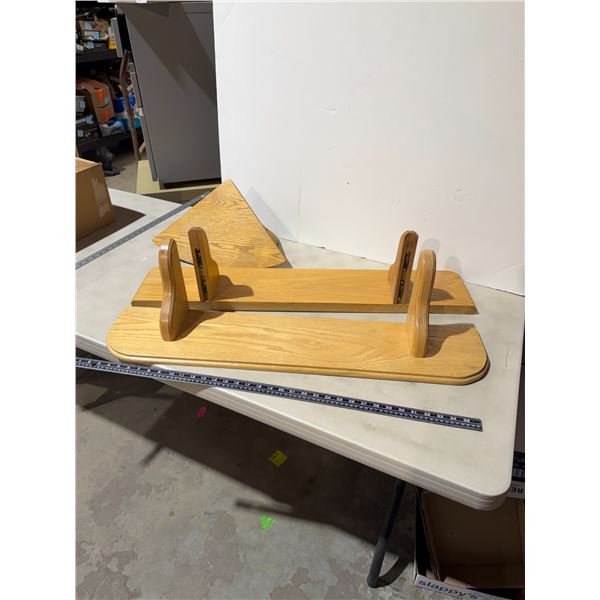 Wall shelves, and corner shelf