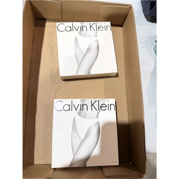 Calvin Klein, thong, large and medium