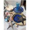 Image 1 : Beach themed trays and decor