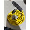 Image 1 : Yellow extension cord