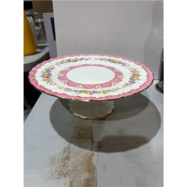 Crown Staffordshire cake plate
