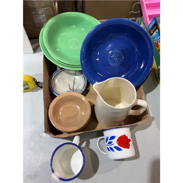 MAPLEX, tin enamel and other dishes