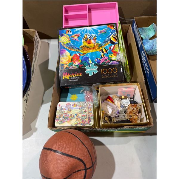 Puzzle and other dressing and other items