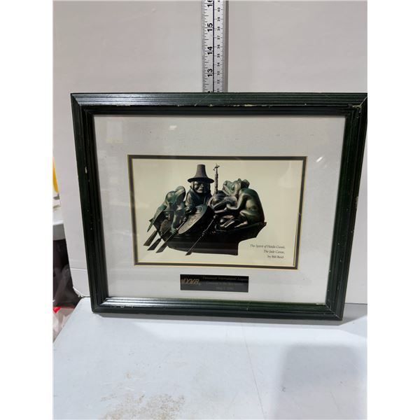 The spirit of Hada Gwaii the Jade Canoe by Bill Reid
