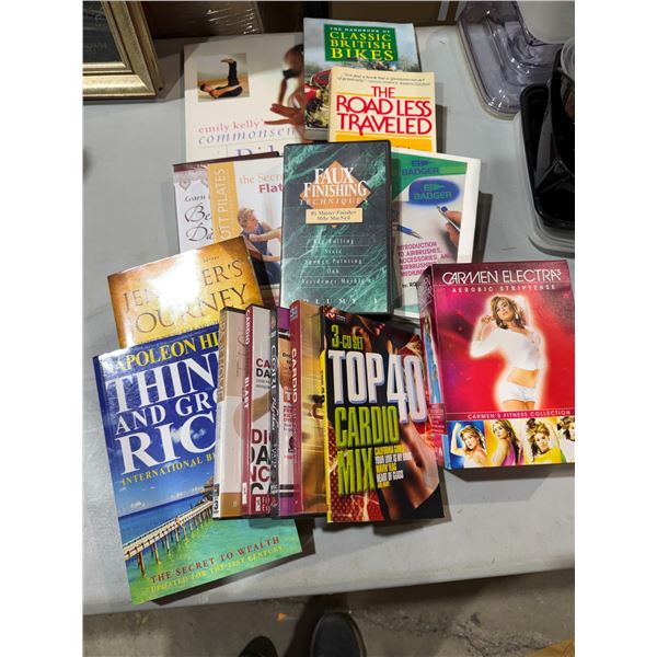 Books and DVDs