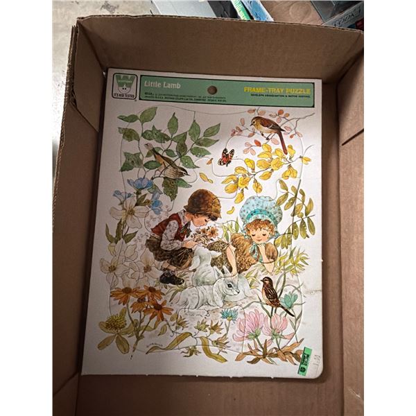 Whitman Vintage frame tray puzzle