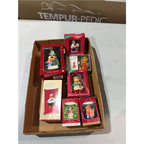 Carleton cards and hallmark Christmas ornaments