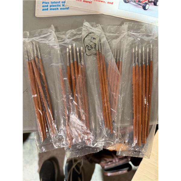 Silver fox paint brushes