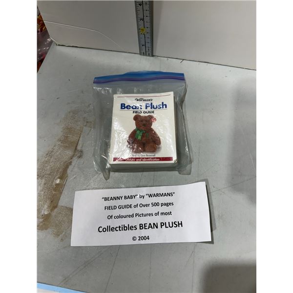 WARMans TY bean plush field guide