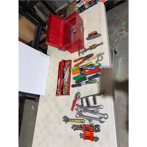 Toolbox and contents