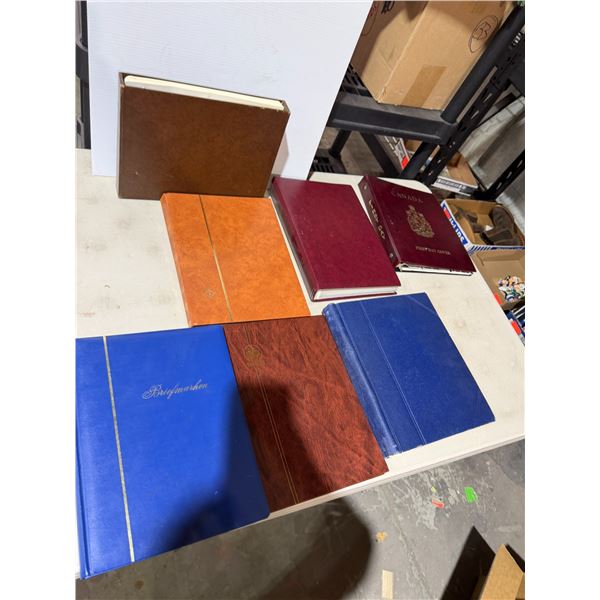 Stamp books and stamps