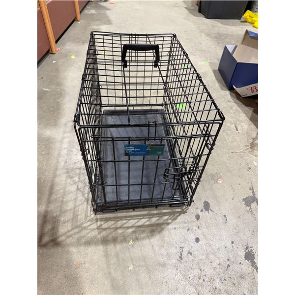 Folding double door crate extra small