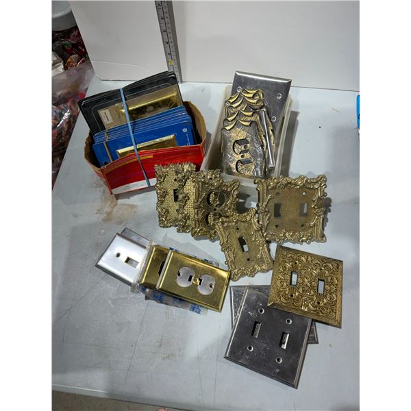 Vintage outlet and light switch covers