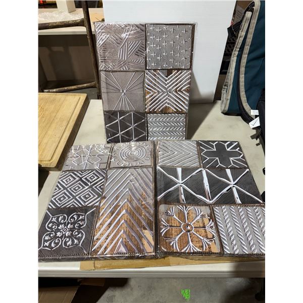 3 canvas wall art