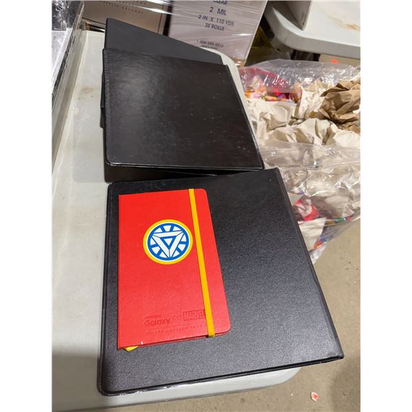 Binders and Samsung Galaxy Marvel tablet
