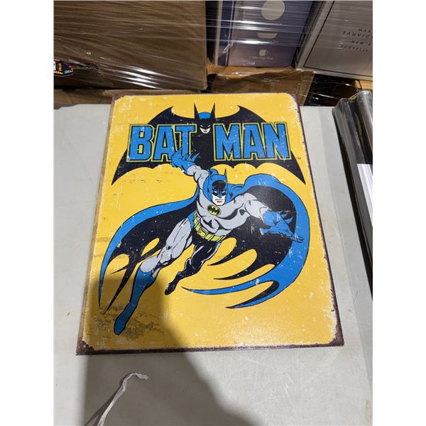 Batman, Tin sign