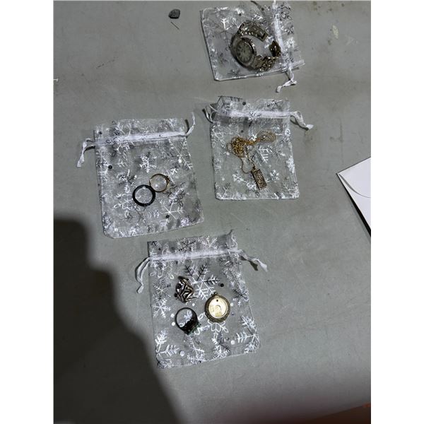 Assorted costume jewelry