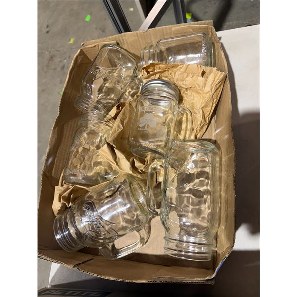 Glass jars