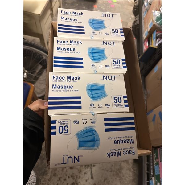 Disposable face masks