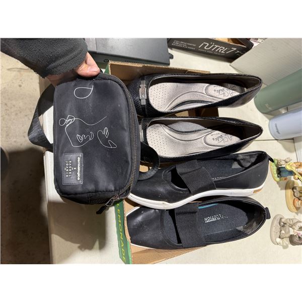 Fanny pack, and shoes size no showing