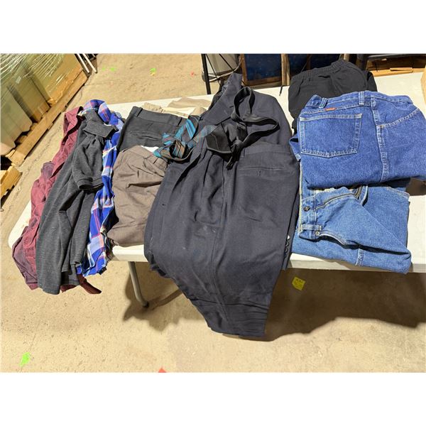 Assorted clothing