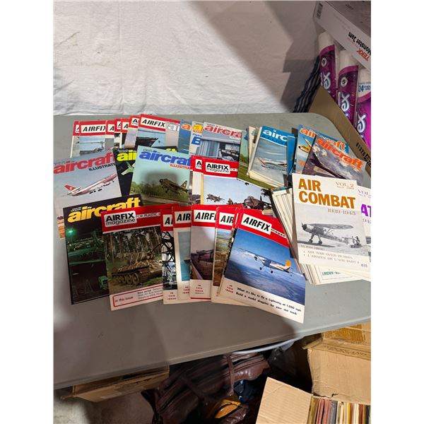 Air fix magazines aircraft illustrated air combat