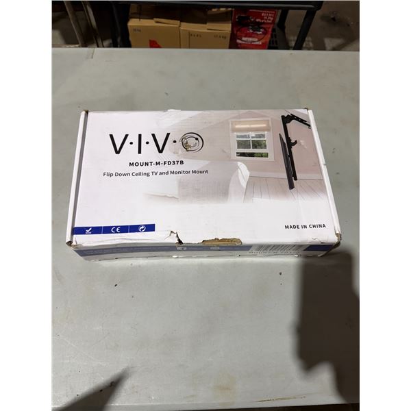 VIVO flip down ceiling TV and monitor mount