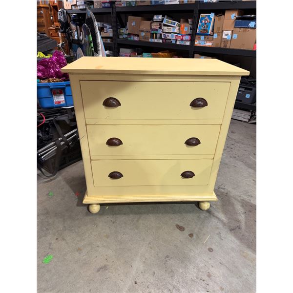 Dresser measures 37" x 20" x 40" tall