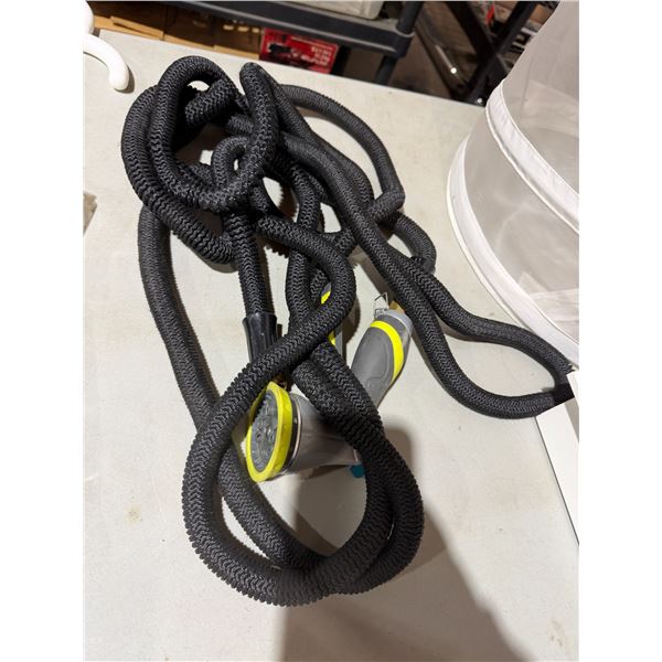 Garden hose and nozzle