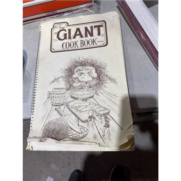 The giant cookbook book M. Marks.