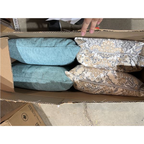 Throw pillows