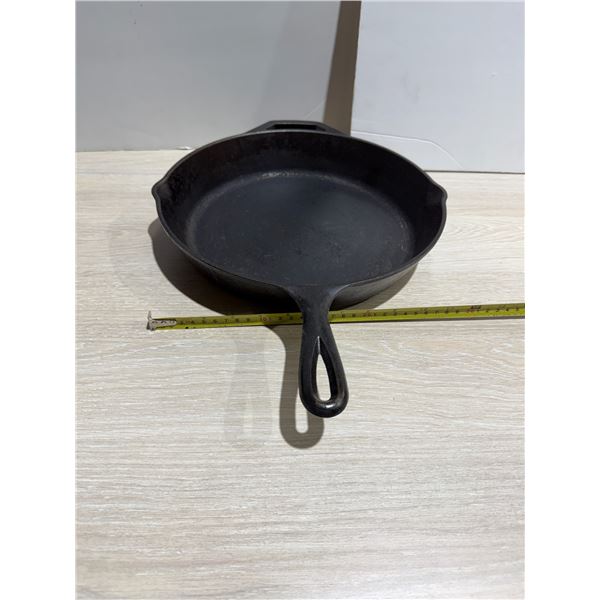 Large cast-iron frying pan
