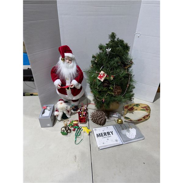 Assorted Christmas decor