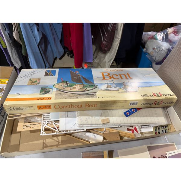 Coast boat bent filling boats made in Denmark mark model